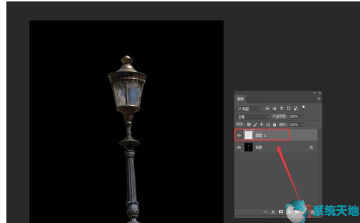 如何使用Photoshop cs5制作路灯灯光