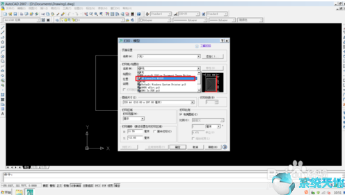 AutoCAD 2007打印图片教程