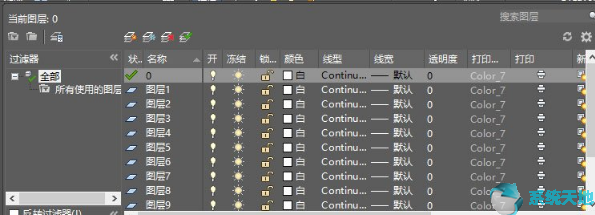 AutoCAD2016图层基础入门操作技巧