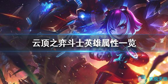 云顶之弈斗士英雄属性一览
