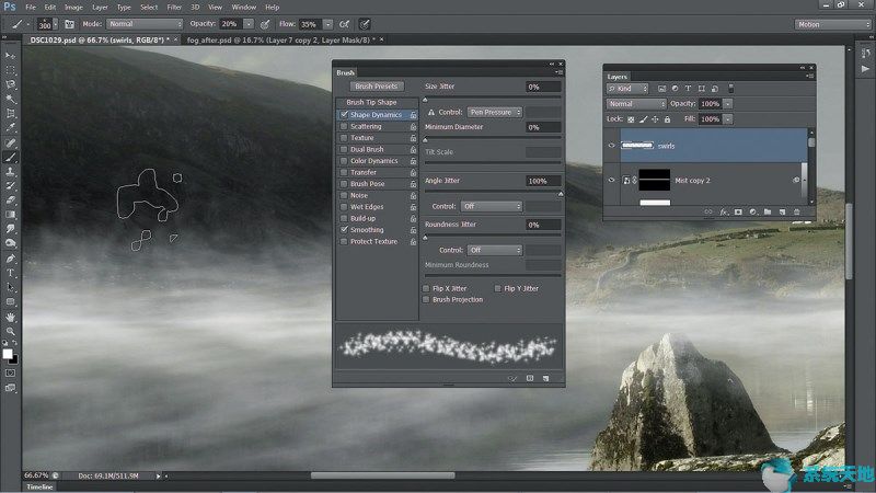 Photoshop cs6图文教程：给风景图片渲染出朦胧的效果(图16)