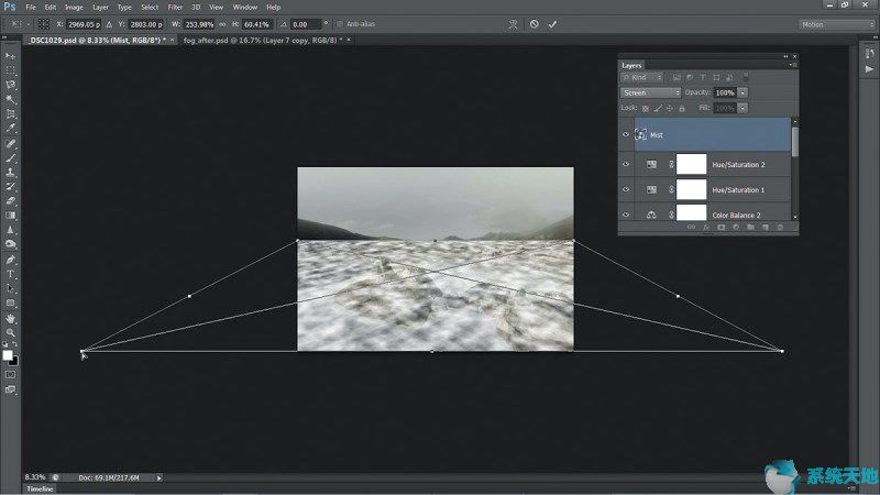 Photoshop cs6图文教程：给风景图片渲染出朦胧的效果(图11)