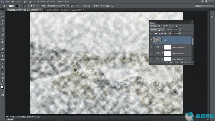 Photoshop cs6图文教程：给风景图片渲染出朦胧的效果(图9)