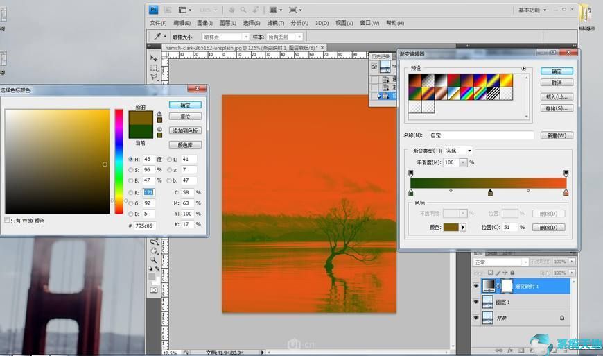 Photoshop CS6如何将照片调出夕阳西下的唯美效果