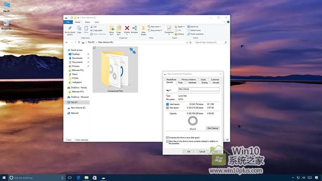 在Win10系统上使用NTFS压缩的技巧_Win10官网