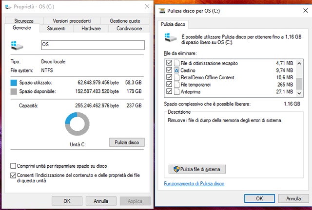 解决的windows10的升级问题:如何回收磁盘空间2