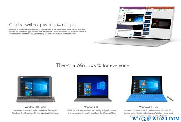 Win10 S 与Win10专业版有什么区别？Windows 10 S 详解