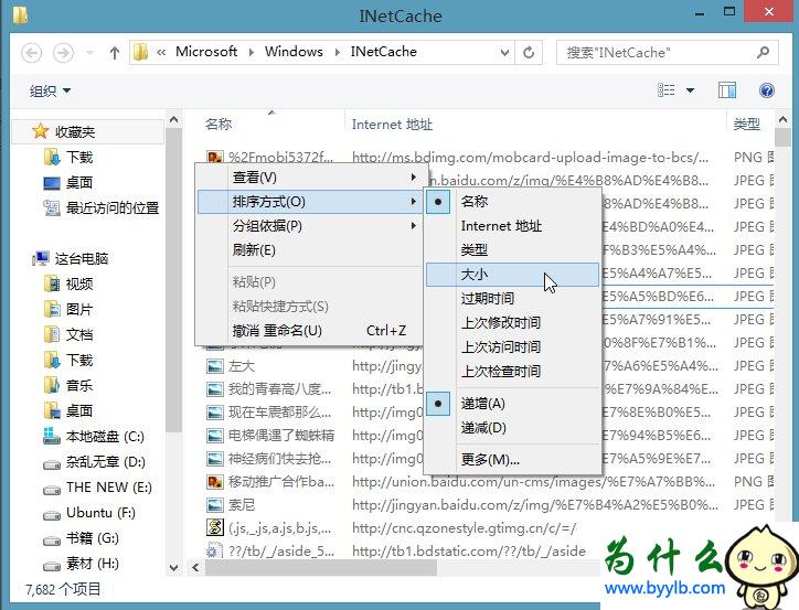 Win10专业版下IE缓存目录在哪个文件夹?