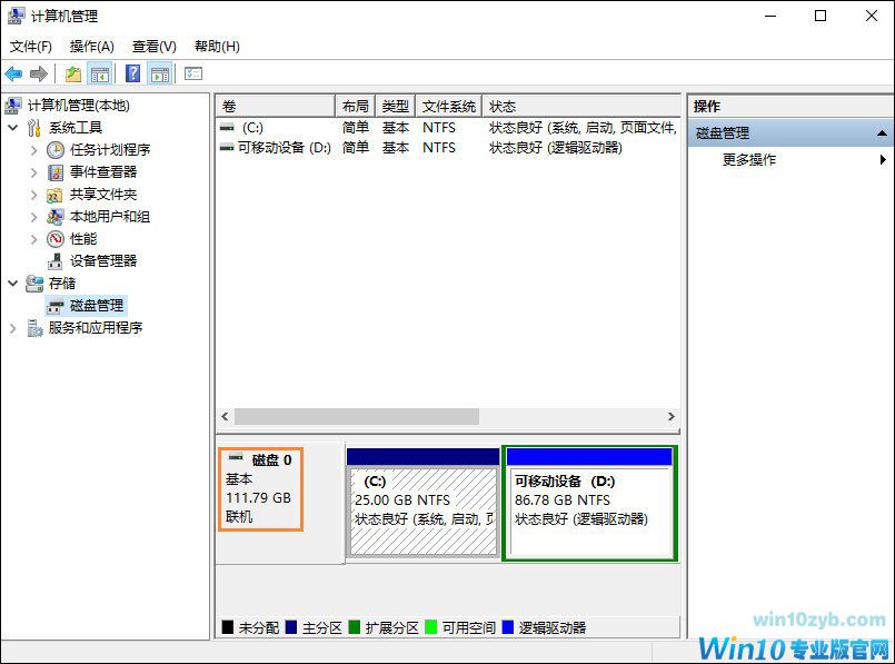 win10专业版下查看电脑硬盘容量的技巧