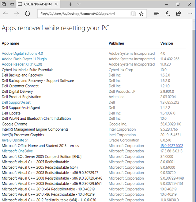 在Windows 10创建者更新中使用Fresh启动功能的技巧