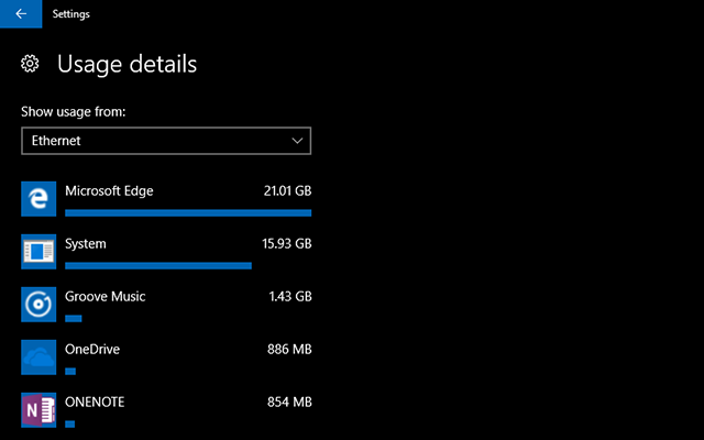 查看Windows 10中数据使用情况的技巧