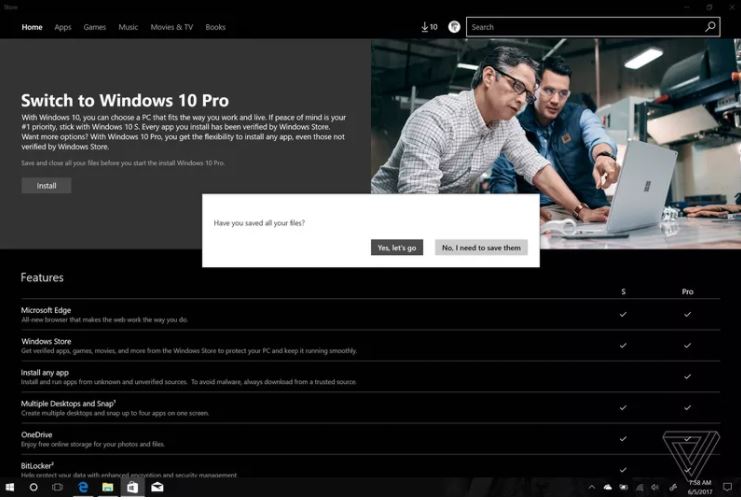 Win10 S升级windows10专业版的技巧3.jpg