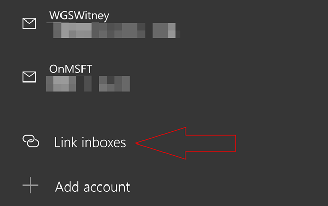 在Windows 10 Mail中设置链接帐户的技巧4