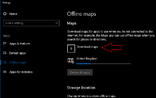 Windows 10 Mobile上下载脱机地图的技巧4