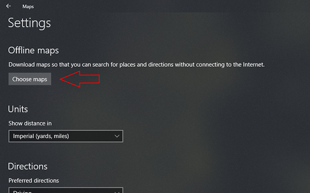 Windows 10 Mobile上下载脱机地图的技巧3