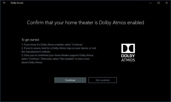 如何在Windows 10上启用和使用杜比Atmos