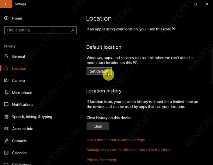 windows10系统下默认位置的设置技巧