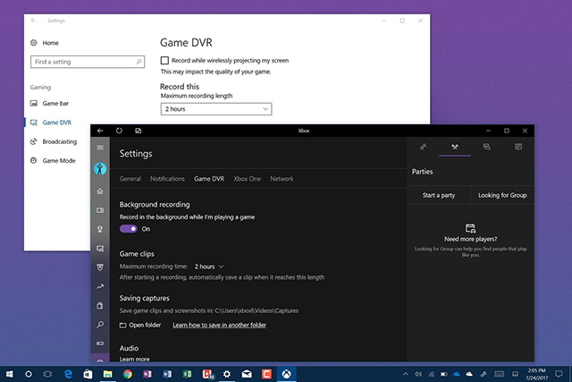 Windows 10游戏DVR背景录制时间的设置技巧1.jpg