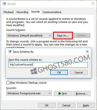 如何在windows10上自定义声音效果