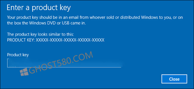 使用Microsoft Generic Keys安装Windows 10