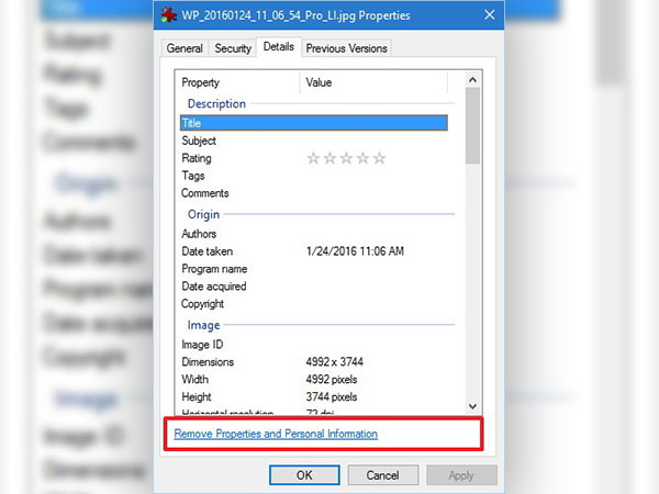 从Windows 10中的照片中删除个人信息2.jpg