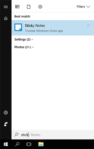 Win10专业版下桌面添加粘滞便笺的技巧2.png