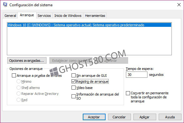 Win10专业版下启动时激活启动日志文件的技巧1.jpg