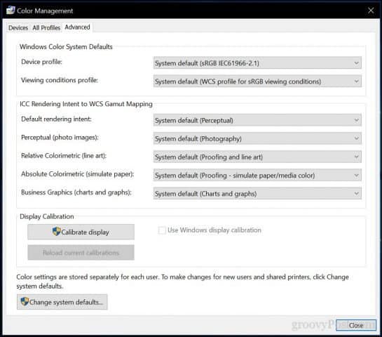 windows10系统下显示器颜色的使用技巧