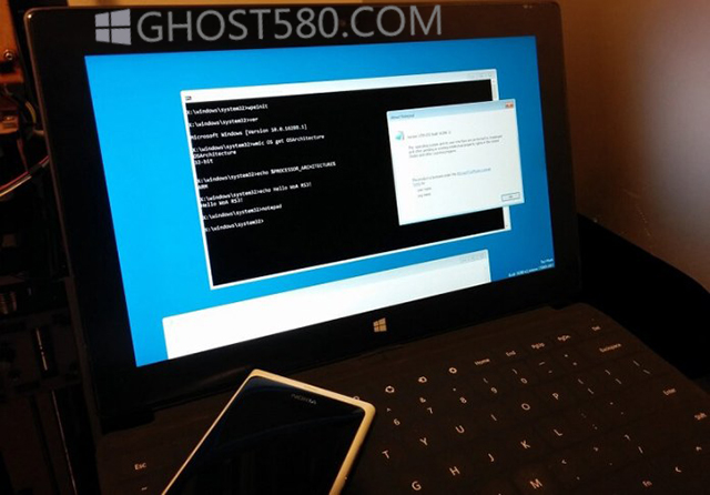 开发人员将Windows 10运行在Surface RT上.jpg
