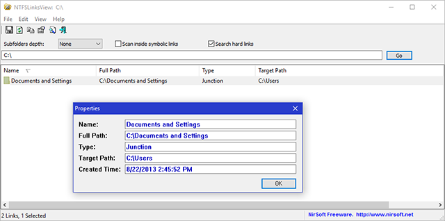 使用NTFSLinksView工具深入了解Win10符号链接的技巧