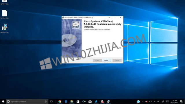 如何在Windows 10中安装Cisco VPN客户端(图3)