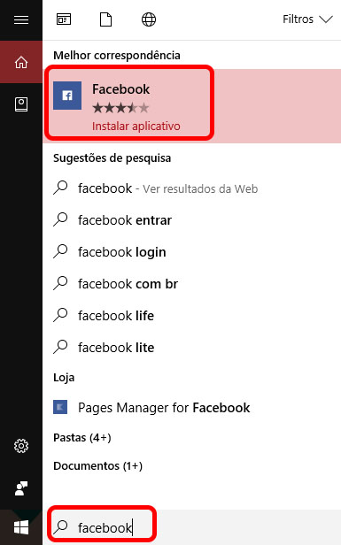 如何从Win10开始菜单在Facebook上创建一个活动