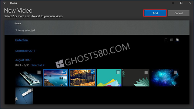 Windows 10照片中开始使用Story Remix的技巧2.jpg