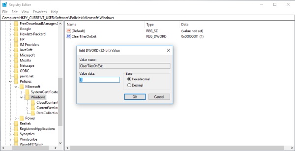 Win10系统登录时清除Live Tile通知的技巧1.jpg