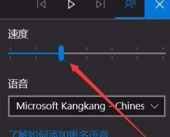 增加edge浏览器朗读音量
