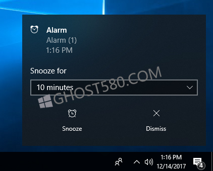 windows10专业版下警报设置技巧