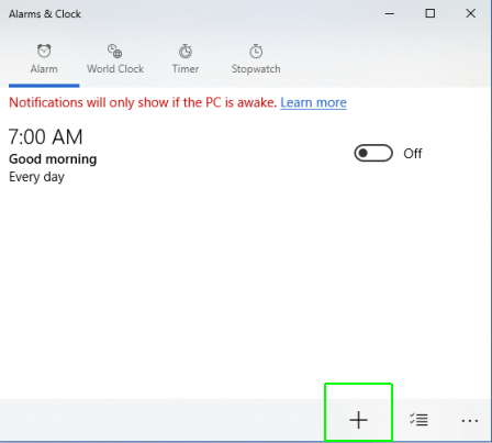 windows10专业版下警报设置技巧
