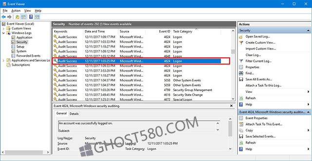Win10专业版查看登录用户信息的技巧1.jpg