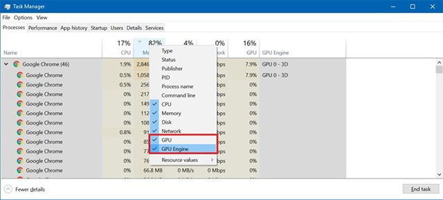 windows10专业版跟踪GPU性能数据的技巧