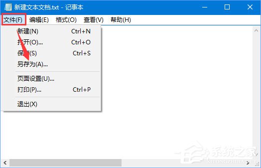 Win10系统新建只有扩展名文本文档(3)