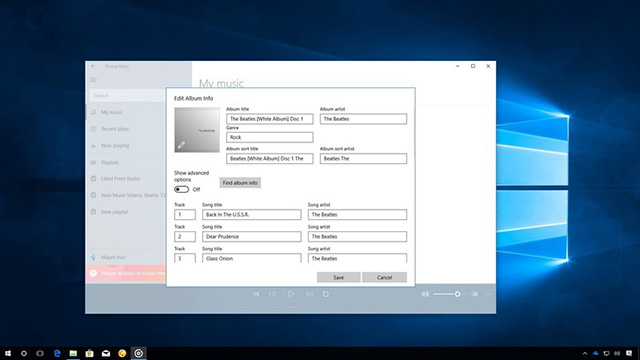 windows10上编辑音乐元数据信息的技巧
