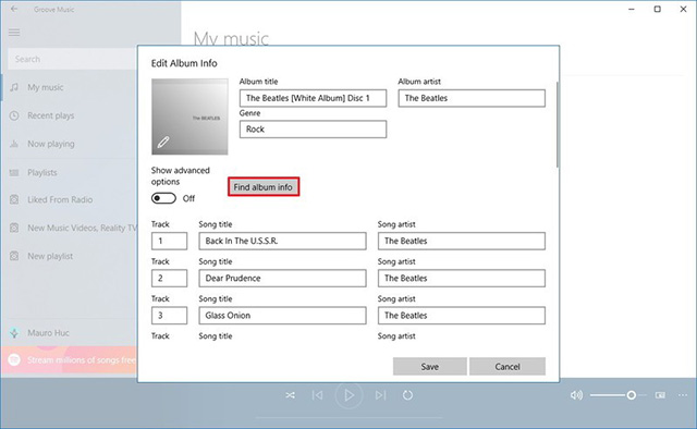windows10上编辑音乐元数据信息的技巧
