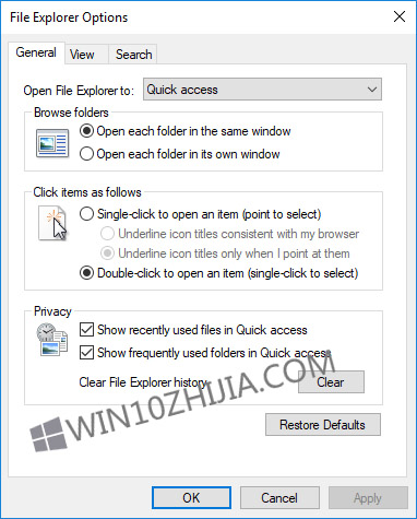 windows10鼠标自动点击两次