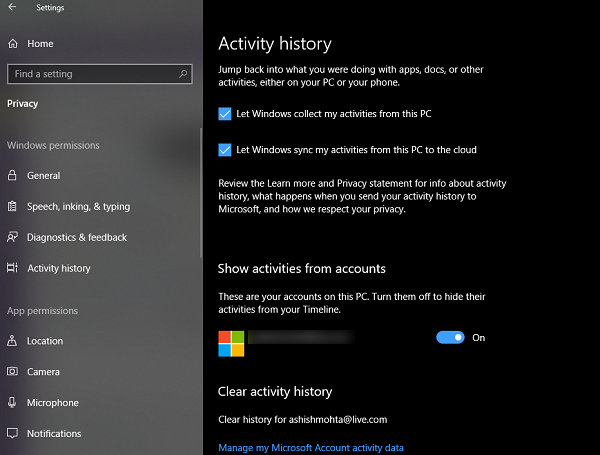 如何在windows10中使用时间轴功能