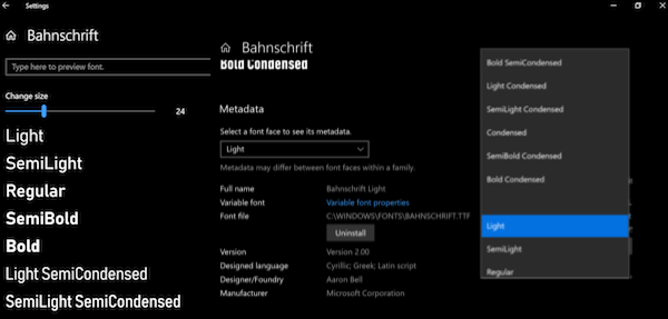 windows10字体设置：如何从Microsoft商店下载字体