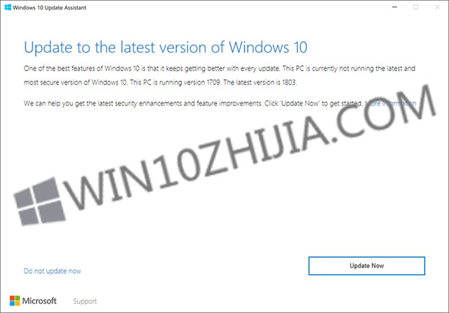 使用Win10更新助手强制更新Win10 1803的技巧