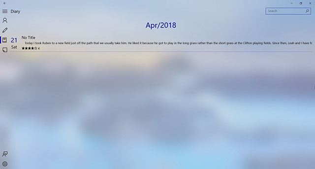 windows10的Choshim Diary鼓励您记下所有内容1.jpg