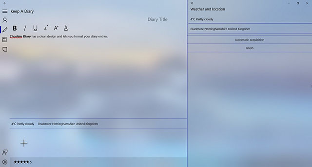 windows10的Choshim Diary鼓励您记下所有内容2.jpg