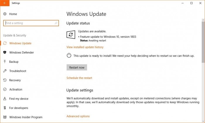 Win10系统修改Windows Update默认路径的技巧1.jpg
