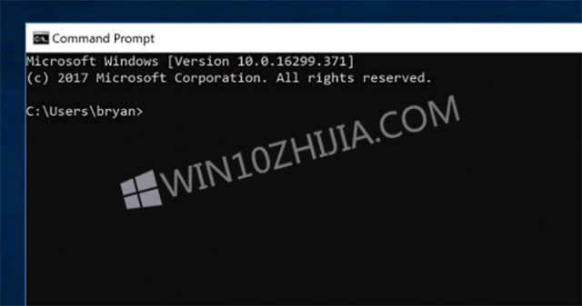 打开Win10命令提示符